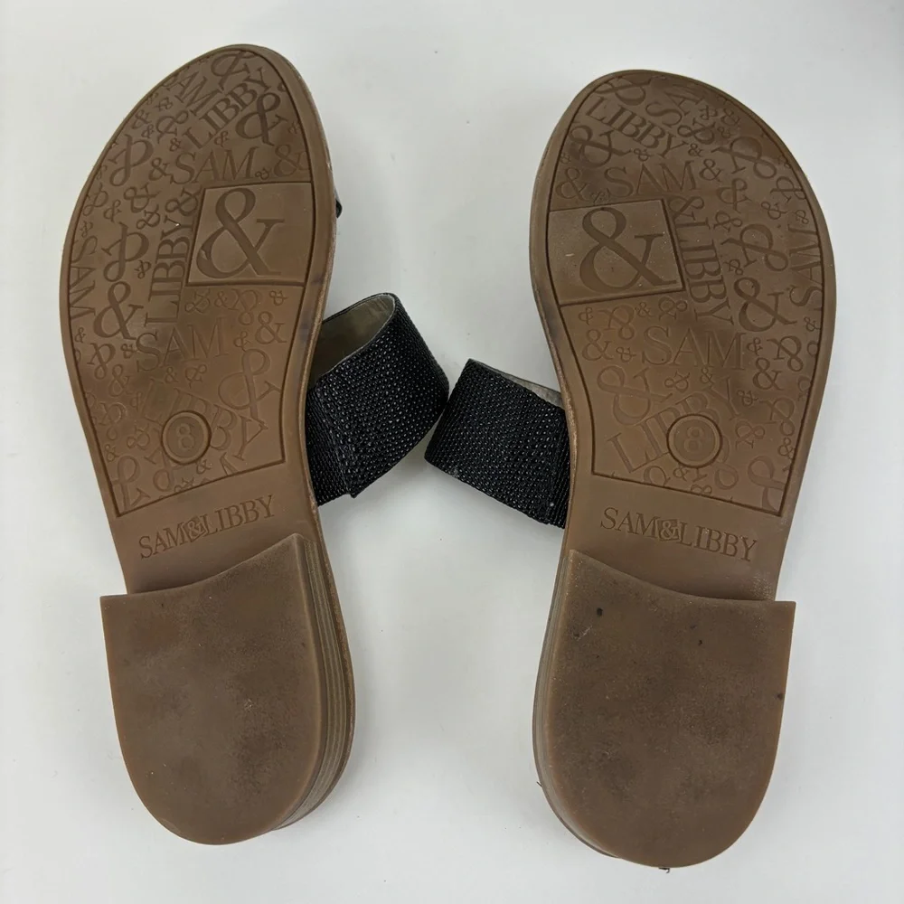 Sam & Libby Black Strap Women’s Sandals